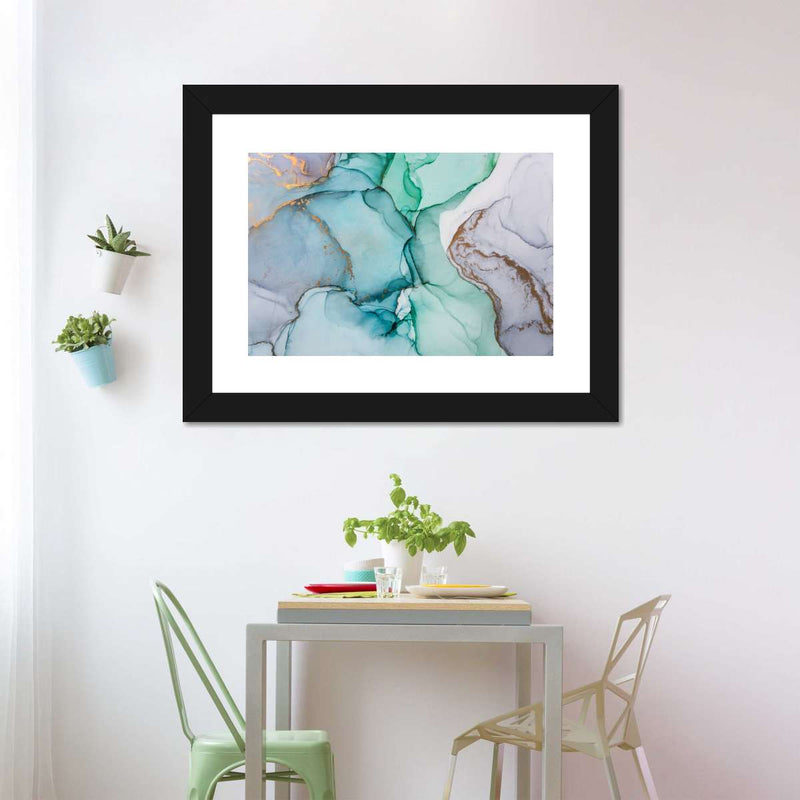 Light Ink Abstract Wall Art