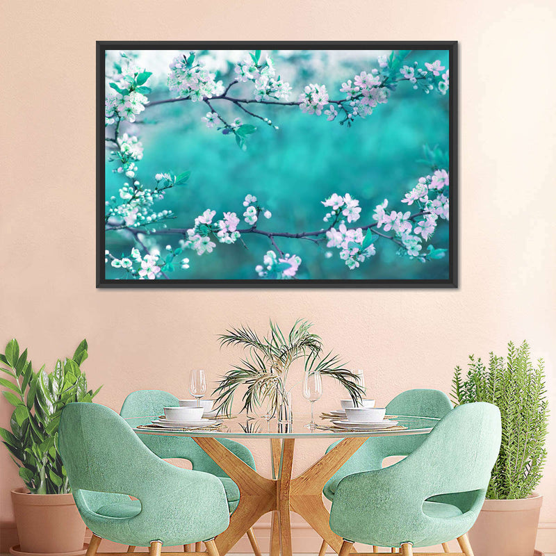 White Cherry Blossoms In Japan Wall Art