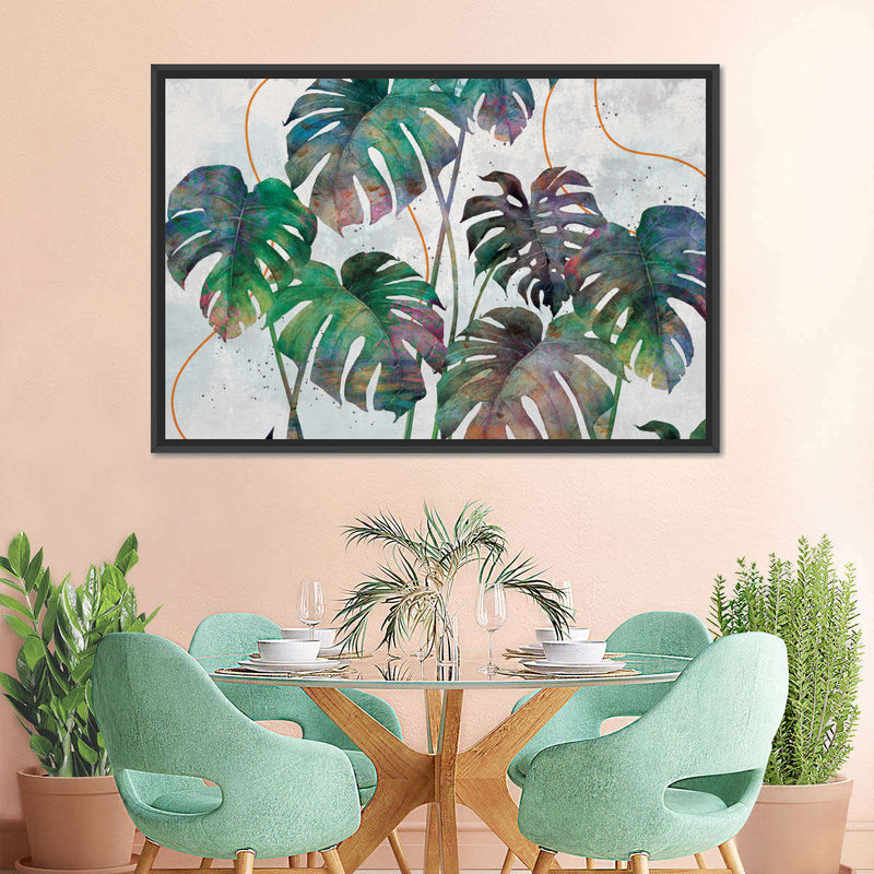 Monstera Leaves Wall Art