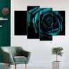 Green Flower Wall Art
