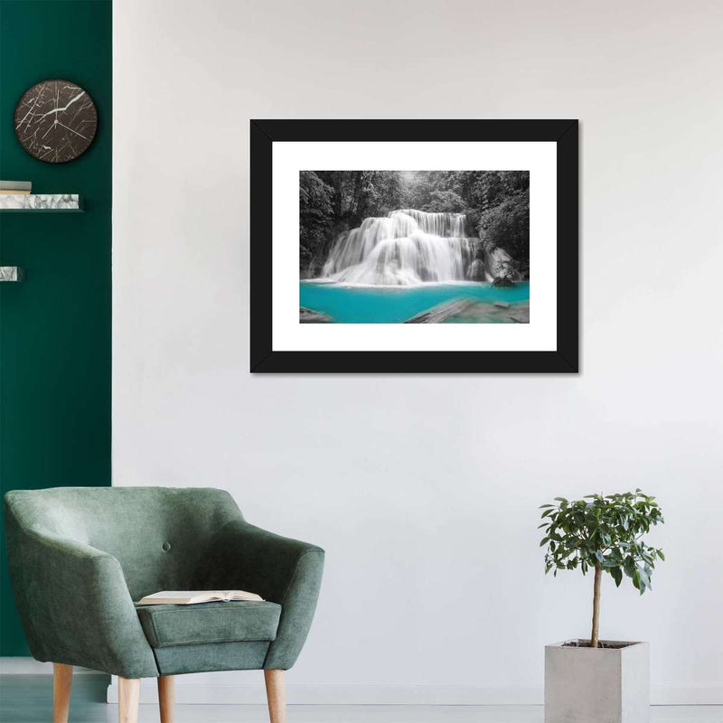 Pop Rainforest Waterfall Wall Art