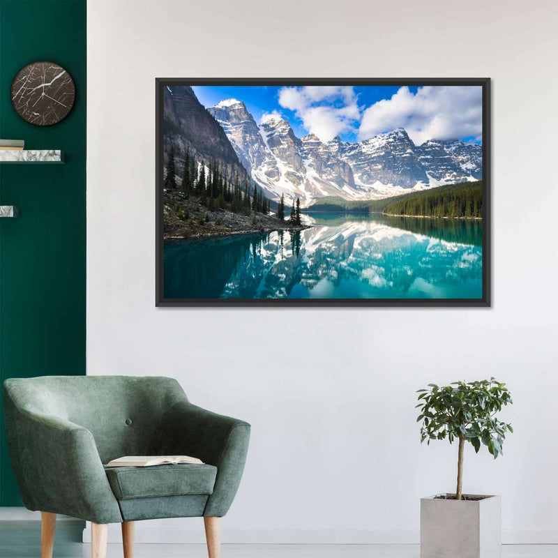 Mountain Reflection Wall Art