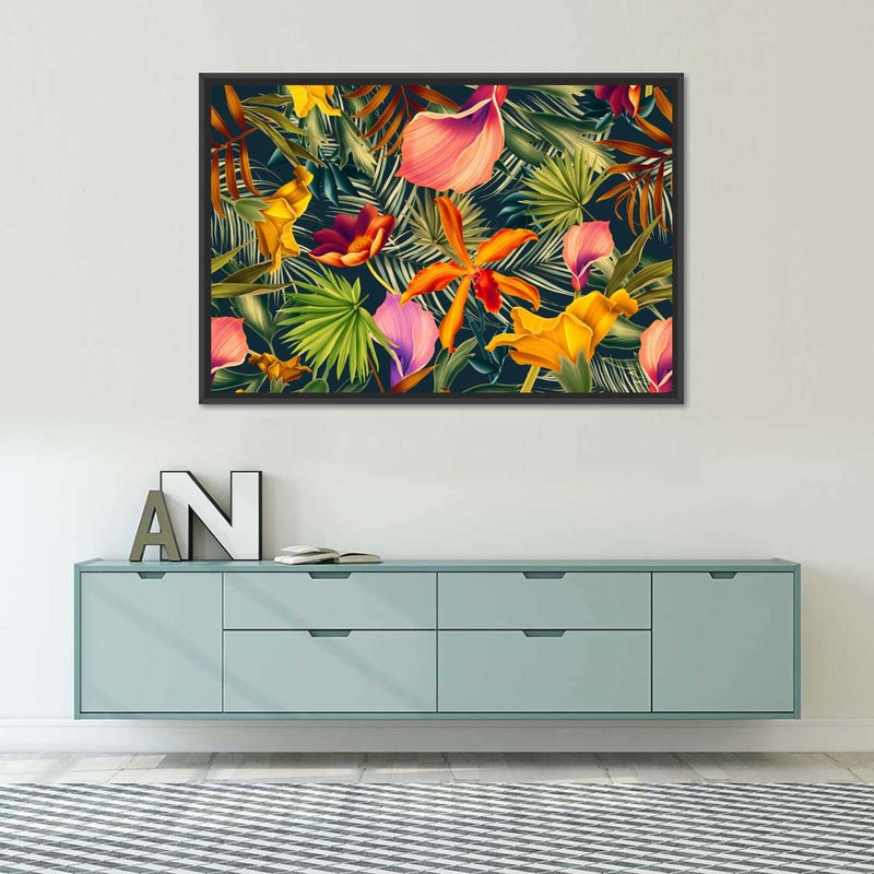 Tropical Floral Wall Art