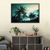 Retro Style Palm Trees Wall Art