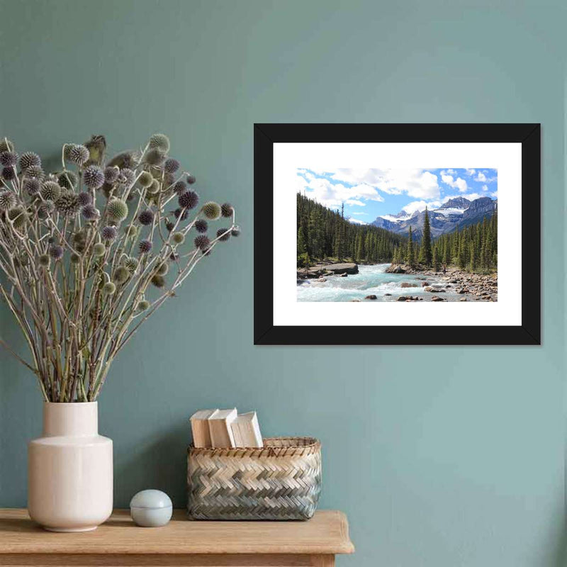 Rocky Mountains River Wall Art