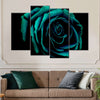 Green Flower Wall Art