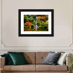 Mesmerizing Japanese Waterfall Wall Art