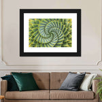 Spiral Succulent Wall Art