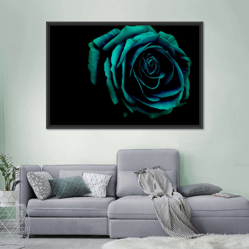 Green Flower Wall Art