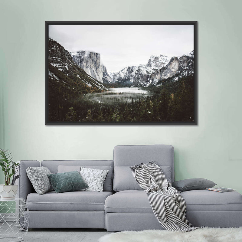 Yosemite Winter Magic Wall Art