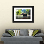 Wild Elephant Wall Art