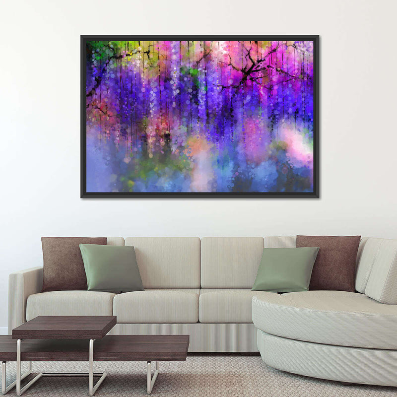 Spring Landscape Abstract Wall Art