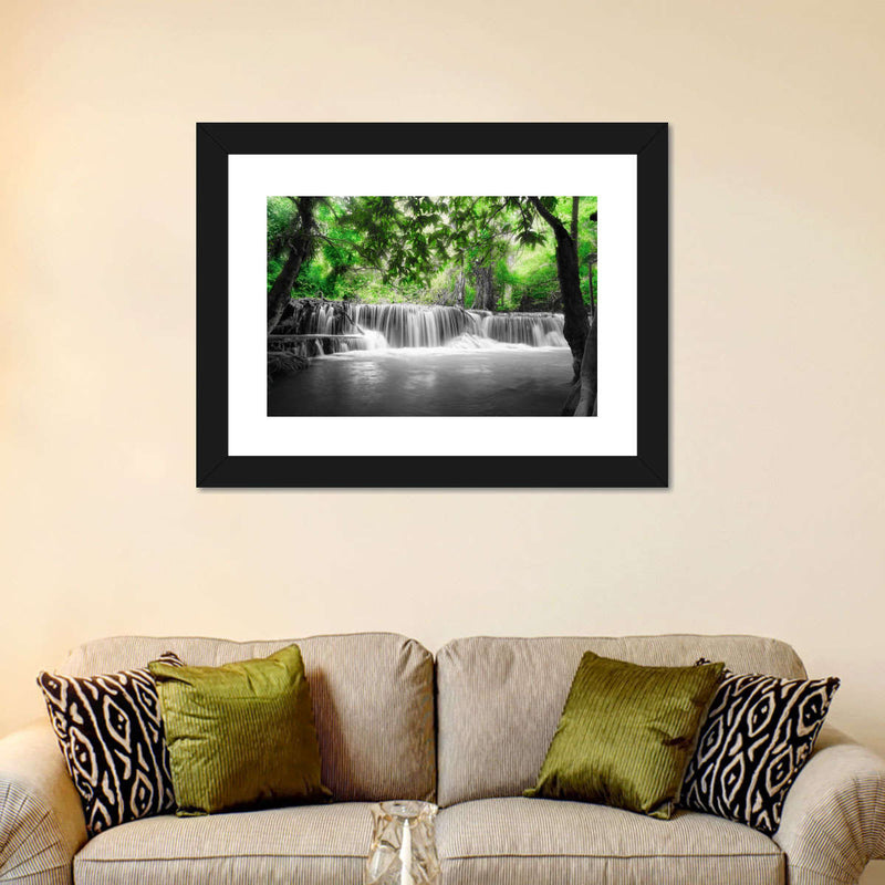 Pop Tropical Waterfall Wall Art