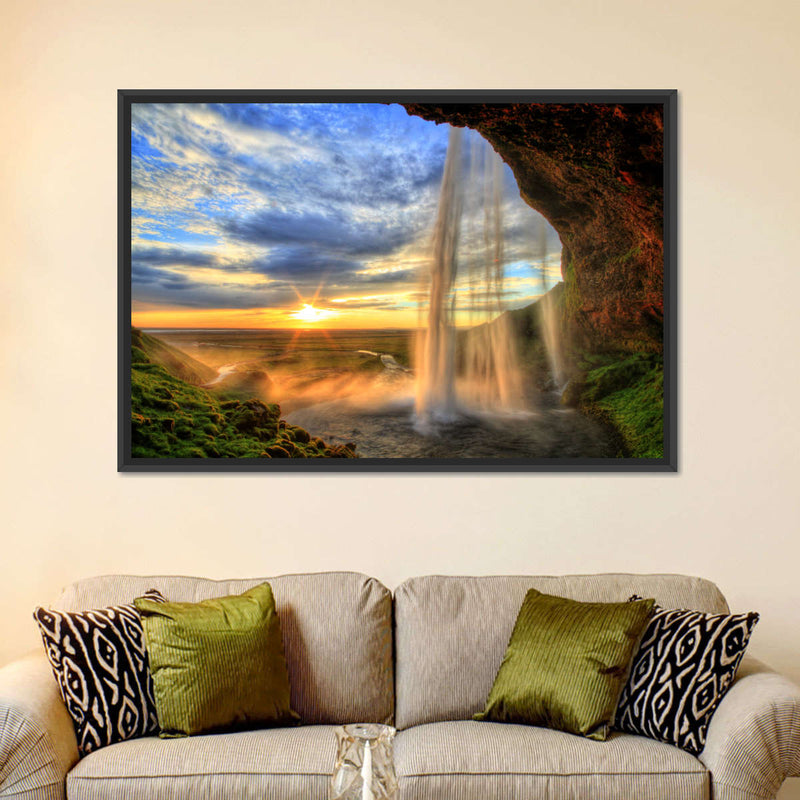 Mountain Waterfall Wall Art
