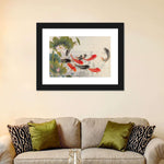 Japanese Koi Pond Wall Art