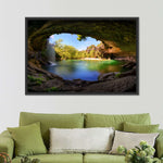 Hamilton Pool And Waterfall Wall Art