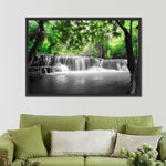 Pop Tropical Waterfall Wall Art