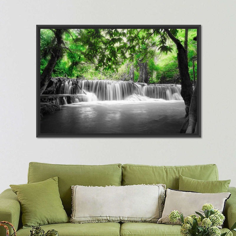 Pop Tropical Waterfall Wall Art