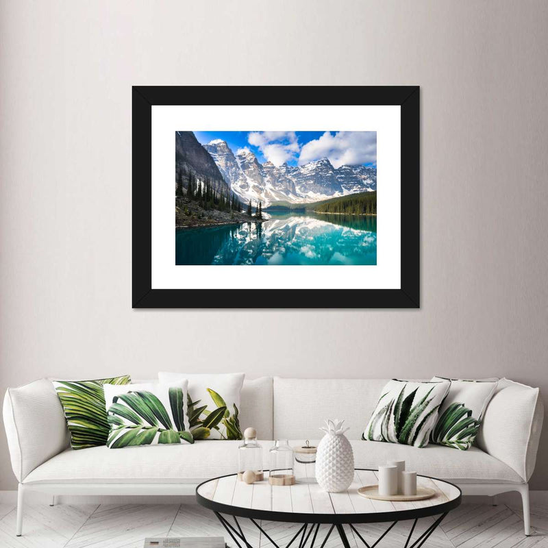 Mountain Reflection Wall Art