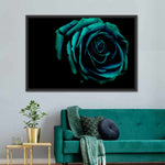 Green Flower Wall Art