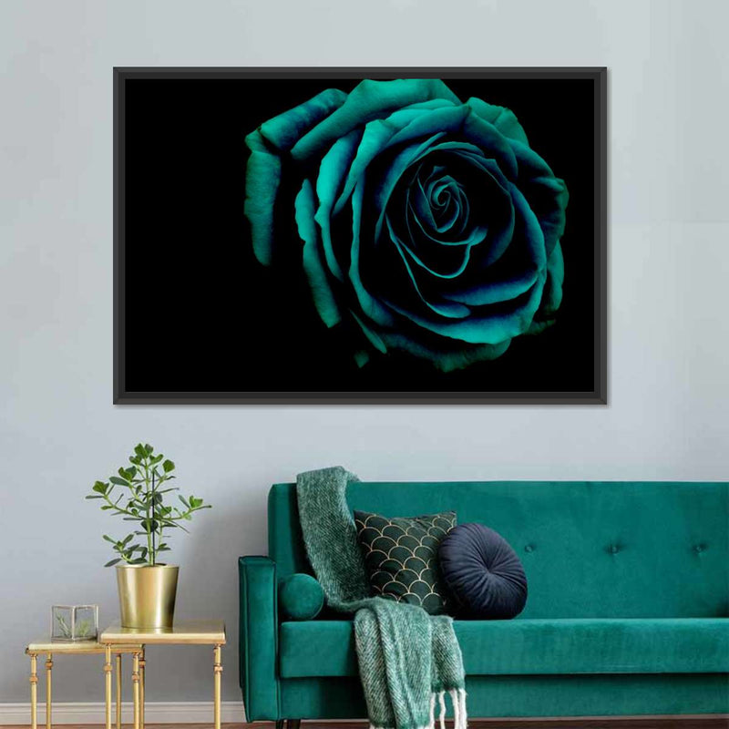 Green Flower Wall Art