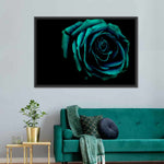 Green Flower Wall Art