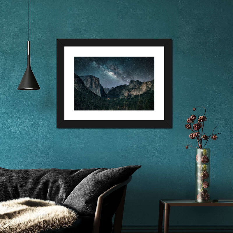 Stargazing At Yosemite Wall Art