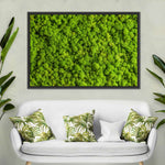 Green Reindeer Moss Wall Art