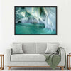 Marble Caves Carrera Lake Wall Art
