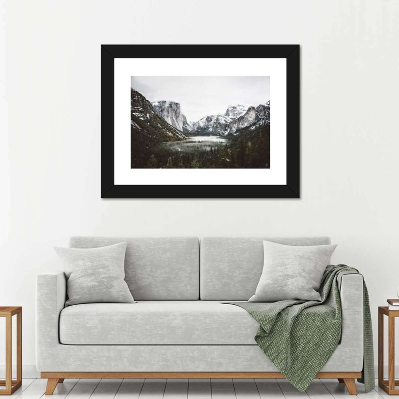 Yosemite Winter Magic Wall Art