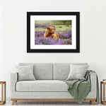 Highland Cow Paradise Wall Art