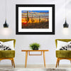 Sunset Cactus Wall Art
