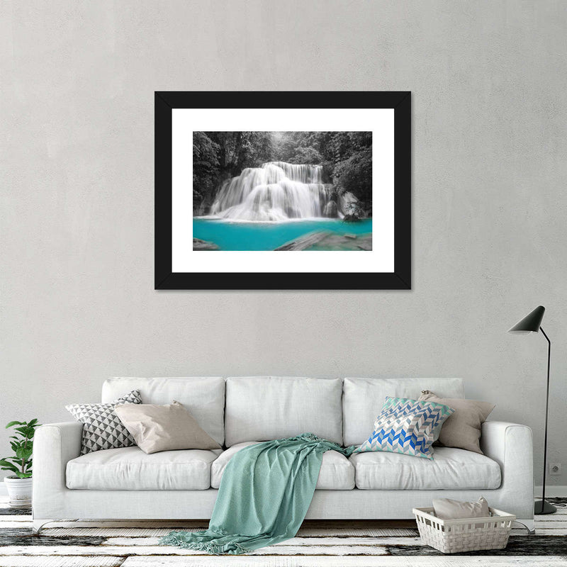 Pop Rainforest Waterfall Wall Art