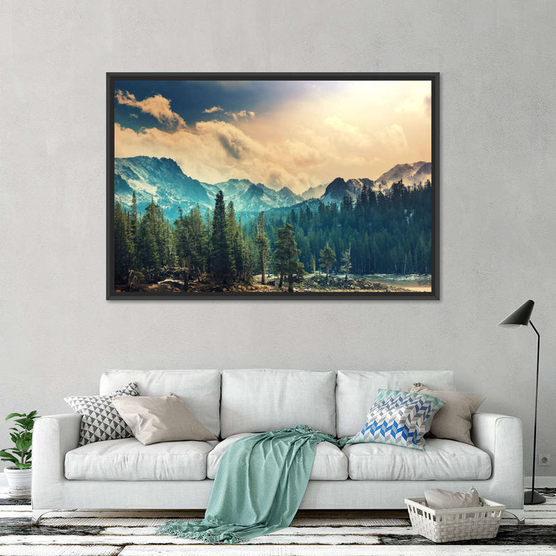Sierra Nevada Mountainscape Wall Art