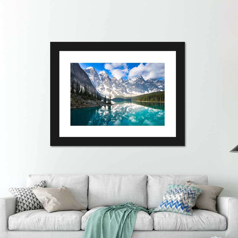 Mountain Reflection Wall Art