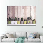 Succulent Plant Pots Wall Art