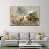 Vintage Stag Wall Art