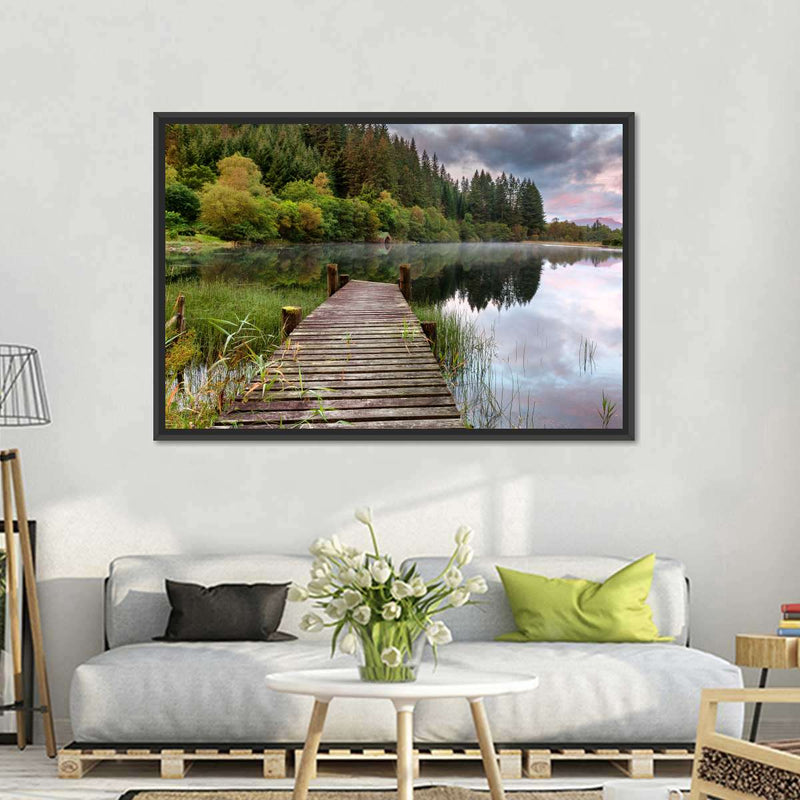 Loch Ard Boathouse Wall Art
