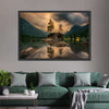 Magical Lakeside Mountain Wall Art