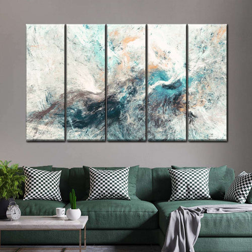 Soft Color Abstract Wall Art