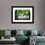 Pop Tropical Waterfall Wall Art