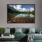 Tranquil Lake Landscape Wall Art