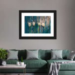 Pristine White Tulips Wall Art