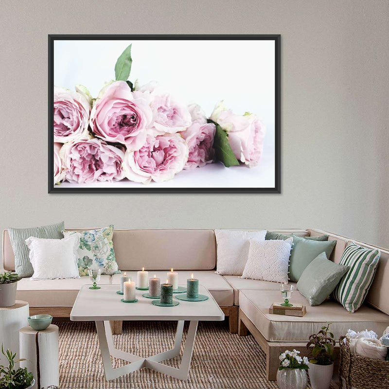 Layers Of Pink Peonies Wall Art