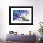 White Wolf Wall Art