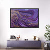Purple Abstract Wall Art