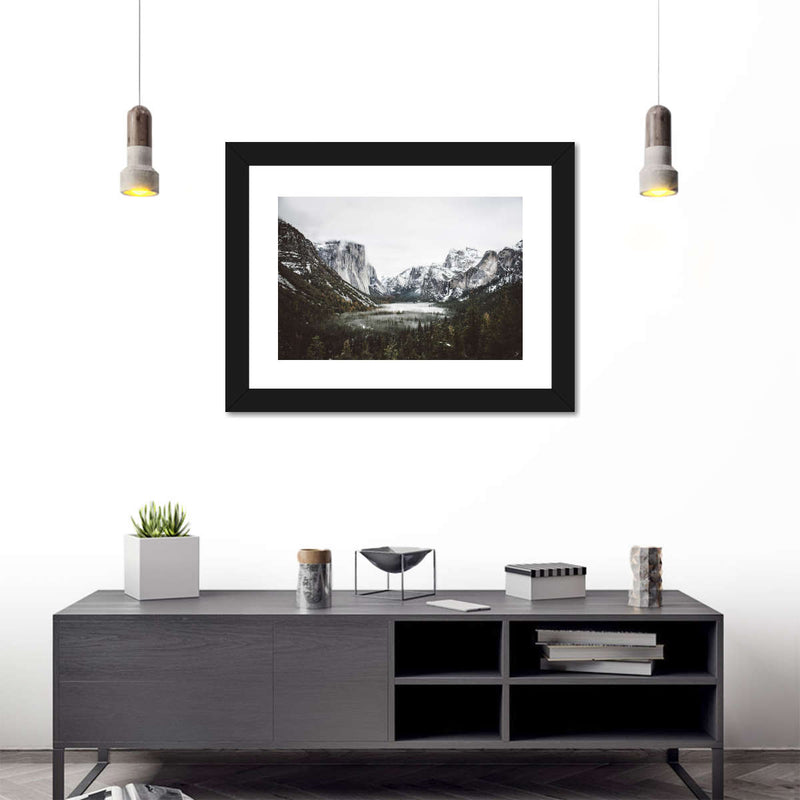 Yosemite Winter Magic Wall Art