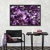 Purple Amethyst Geode Wall Art