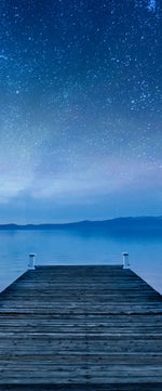 Midnight Serenity In Lake Tahoe Wall Art