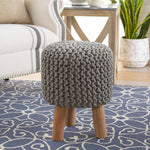 Eibiswald Medium Gray Ottoman